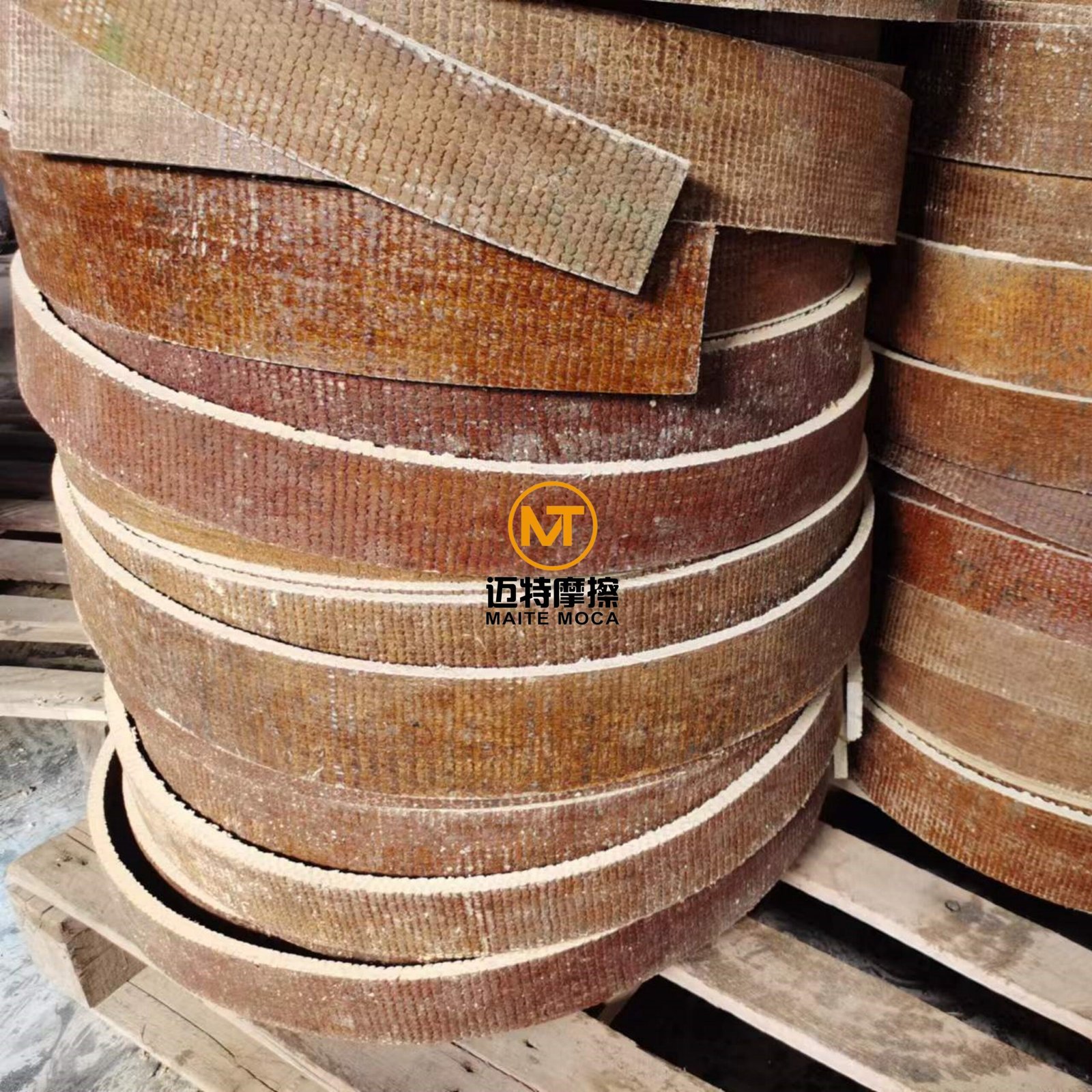 Asbestos Woven Resin Brake Lining Roll for Industrial Machine - Image 4